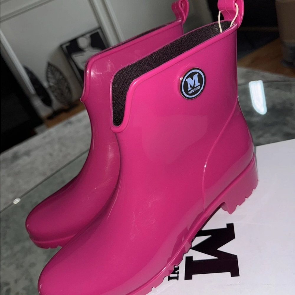 Missoni rain boots Size 40
